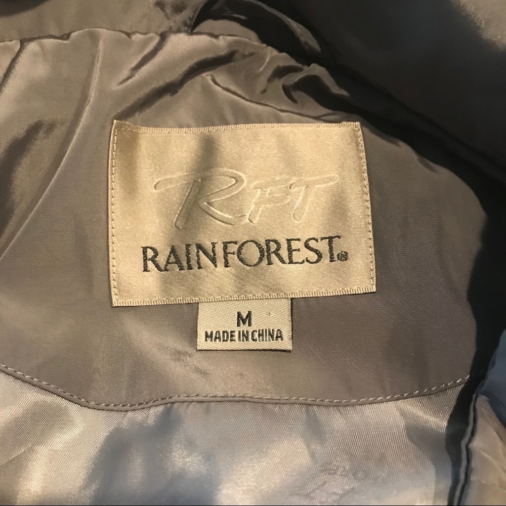 RFT Rainforest Women’s Mid Length Jacket NWOT sz M - Picture 11 of 15